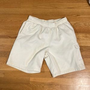 Nike Sportswear Tech Felt Shorts - Beige Color - Gently Used Condition